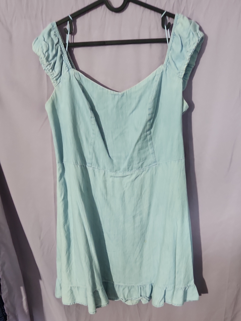 Old Navy Denim Smocked Bodice Dress